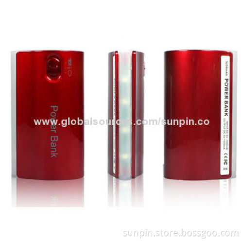 5,200mA power bank mobile charger